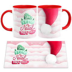 Caneca Um Feliz Natal Para Você Papai Noel