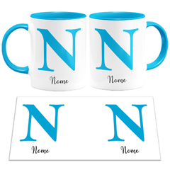 Caneca Colors com Inicial e Nome - comprar online