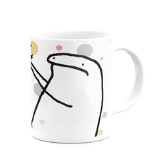 Caneca Flork Meme Jesus Te Ama Porque Não Vive Com Você - loja online