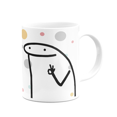 Caneca Flork Meme Eu Te Amo Mais Você é Um Cuzinho Azedo - loja online