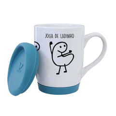 Caneca Flork Desenrola Bate Joga Ladinho Tampa Base Silicone