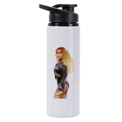 Garrafa Squeeze Academia Caminhada Beyonce Seja Forte 750 ML - comprar online