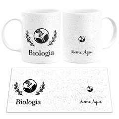 Caneca Coleção Profissões Cursos Biologia