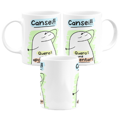 Caneca Flork Meme Cansei Quero Me Aposentar - loja online