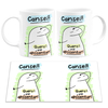 Caneca Flork Meme Cansei Quero Me Aposentar