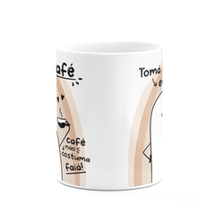 Caneca Flork Meme Tomá um Café eu Vou na internet