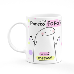 Caneca Flork Meme Pareço Fofa e Sou Mesmo - comprar online