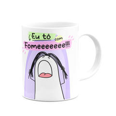 Caneca Flork Meme Eu To com Fome - Mai Personalizados