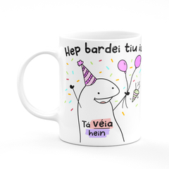 Caneca Flork Meme Hep bardei tiu iu Aniversário - comprar online