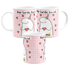 Caneca Flork Meme Rep Bardei Tiu Iu Aniversário Te Amo - loja online