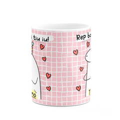 Caneca Flork Meme Rep Bardei Tiu Iu Te Amo na internet