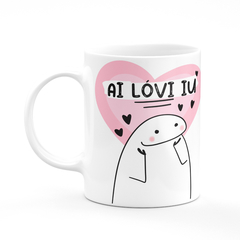 Caneca Flork Meme Ai Lovi Iu - comprar online