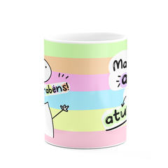 Caneca Flork Meme Parabéns Mais Um Ano Te Aturando na internet