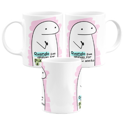 Caneca Flork Meme Aceito PIX - comprar online