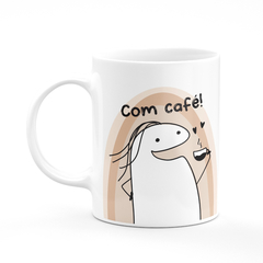 Caneca Flork Meme Com Café Sem Café - comprar online