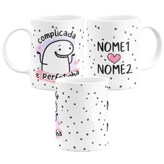 Caneca Flork Complicada e Perfeitinha Personalizada - comprar online