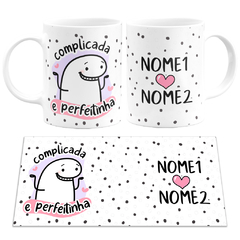 Caneca Flork Complicada e Perfeitinha Personalizada