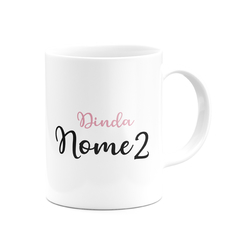 Caneca Para Uso Exclusivo da Dinda - Com Nome - loja online