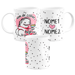 Caneca Flork Vem de Colher Que Eu To Dando Sopa Personalizada - comprar online