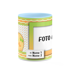 Caneca Feliz Páscoa com Foto Opção 2 - Mai Personalizados