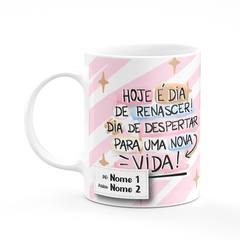 Caneca Páscoa Hoje É Dia de Renascer - comprar online