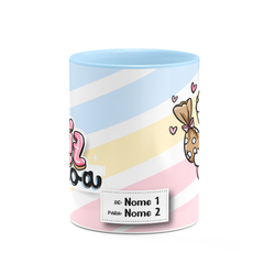 Caneca Feliz Páscoa Colors - Mai Personalizados