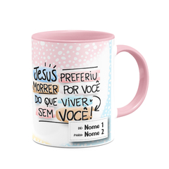 Caneca Verdadeira Páscoa Jesus na internet