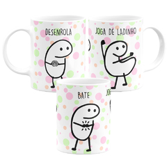 Caneca Flork Bento Desenrola Bate Joga de Ladinho