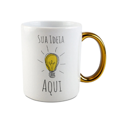 Caneca Alça Metalizada