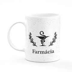 Caneca Coleção Profissões Cursos Farmácia - Mai Personalizados