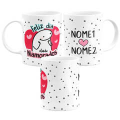 Caneca Flork Feliz Dia dos Namorados Personalizada - comprar online