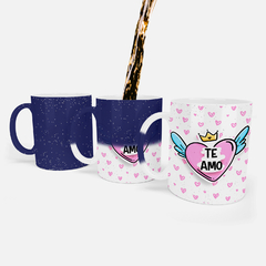 Caneca Mágica Glitter Quer Casar Comigo? - comprar online