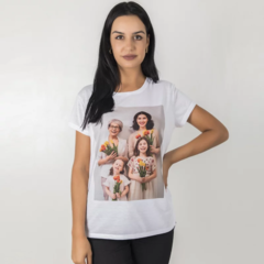 T-Shirt Branca Mãe de Menino(s)/Menina(s) - comprar online