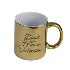 Caneca Metalizada do Dindo com Nome