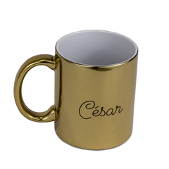 Caneca Metalizada do Dindo com Nome - comprar online