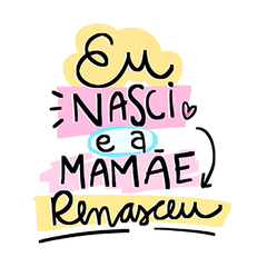 T-Shirt Tal Mãe Tal Filho Eu Nasci e a Mamãe Renasceu na internet