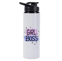 Garrafa Squeeze Girl Boss com Nome 750 ML - comprar online