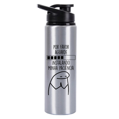 Garrafa Squeeze Flork Meme Instalando Minha Paciência 750 ML - comprar online