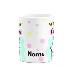 Caneca Flork Bentô Meme Ilustrado Signos Modelos Femininas Personalizada com Nome - comprar online