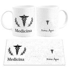 Caneca Coleção Profissões Cursos Medicina