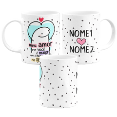 Caneca Flork Amor Maior Minha Dúvida Serasa Personalizada - comprar online