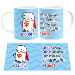 Caneca Flork Bentô Meu Pai é Super