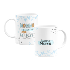 Caneca Vovó Vovô Nonna Nonna Oma Opa Personalizada com Nome - loja online