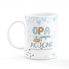 Caneca Vovó Vovô Nonna Nonna Oma Opa Personalizada com Nome - Mai Personalizados