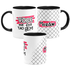 Caneca Colors Namorados Você Me Faz Tão Bem Mozão - comprar online