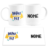 Caneca Papai Fit Personalizada Com Nome