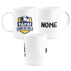 Caneca Papai Show de Bola Personalizada Com Nome - comprar online