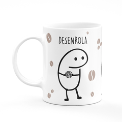 Caneca Flork Bento Desenrola Bate Joga Pega Um Cafezinho Fundo Café na internet