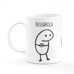 Caneca Flork Bento Desenrola Bate Joga Pega Um Cafezinho na internet