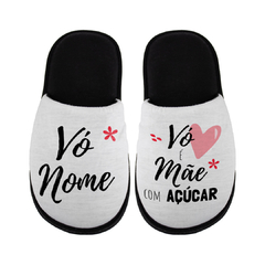 Pantufa Vó é Mãe com Açúcar - comprar online